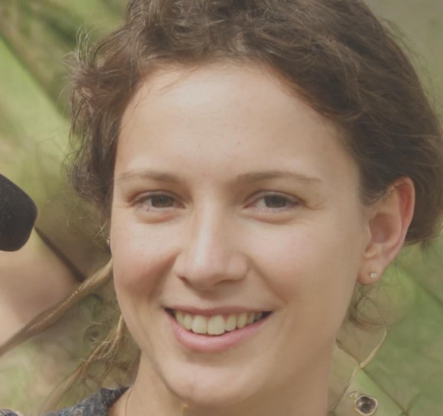 Portrait professionnel d'une experte en psychologie positive